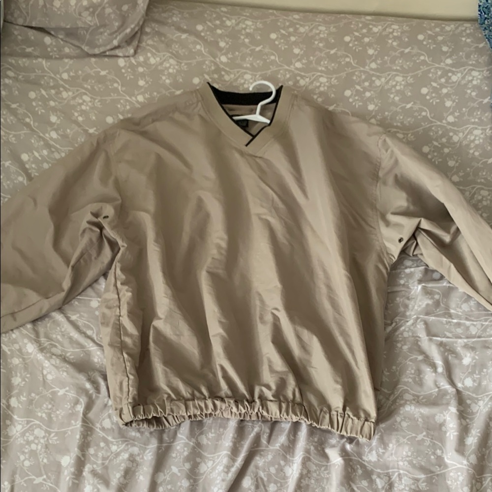 Men's Tan Windbreaker